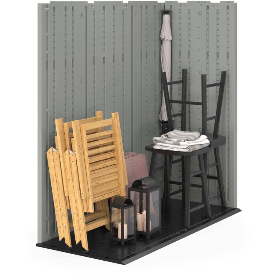 Suncast remise de rangement everett de 6 pi x 3 pi home hardware