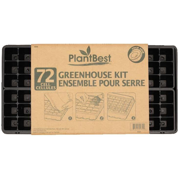 PLANTBEST 72 Cell Plastic Seed Starter Kit | Home Hardware