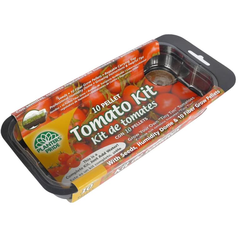 10 Pellet Tomato Windowsill Greenhouse Kit
