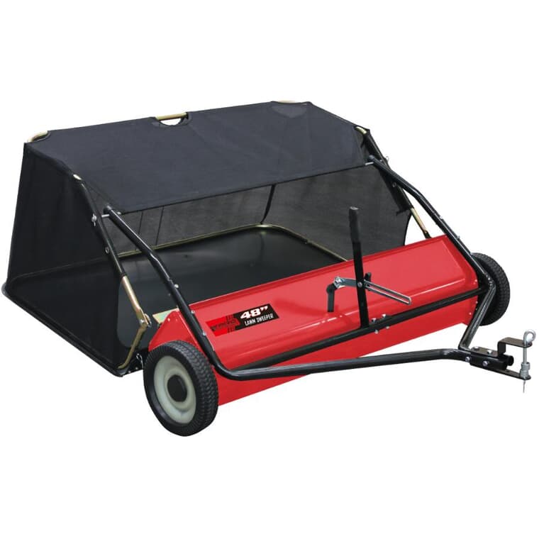 48" Tow Lawn Sweeper - 14.6 Cu. Ft