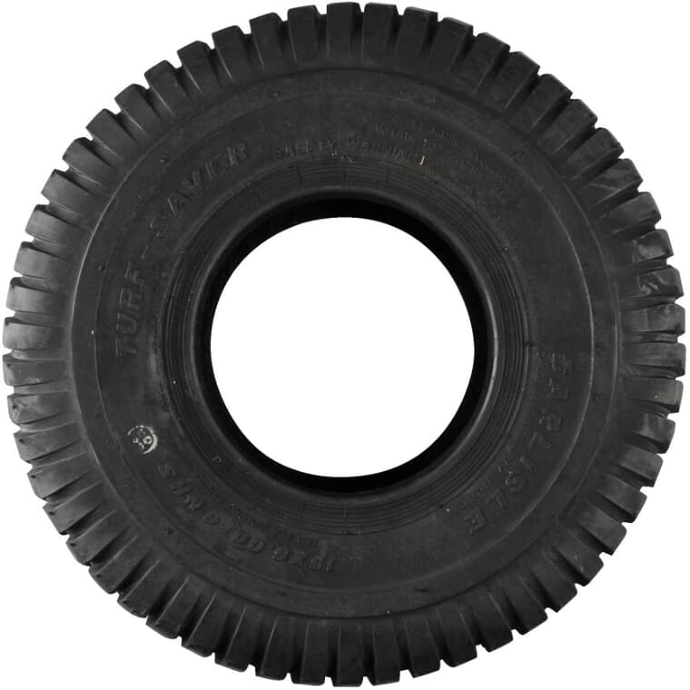 15" x 6" Replacement Lawn Tractor Tire