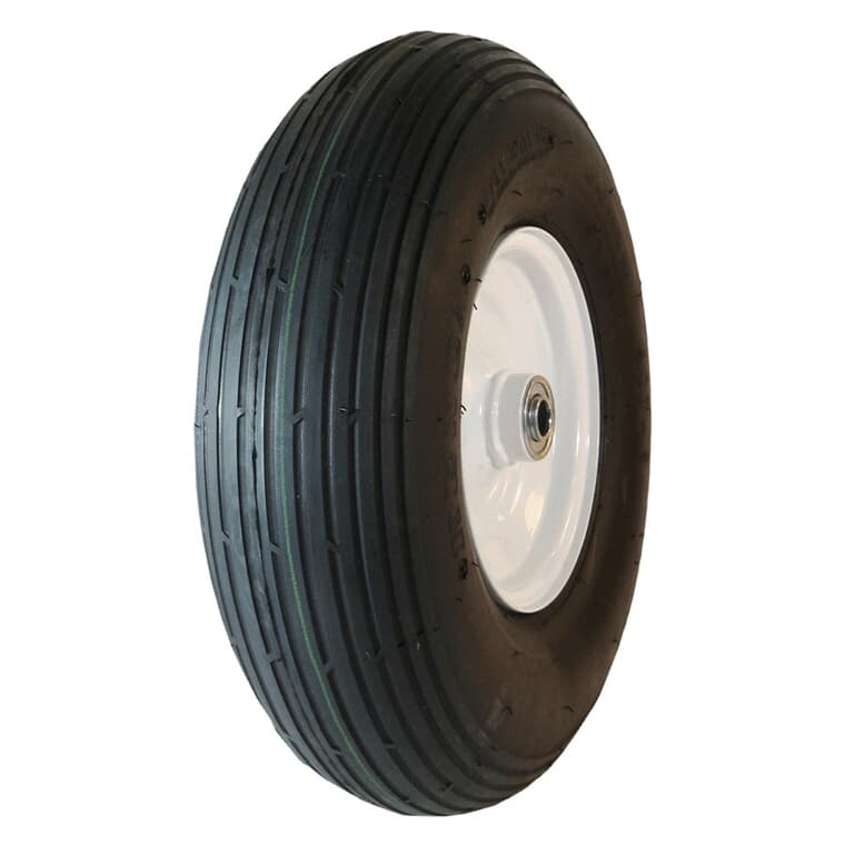 13" Pneumatic Wheelbarrow Wheel and Tire