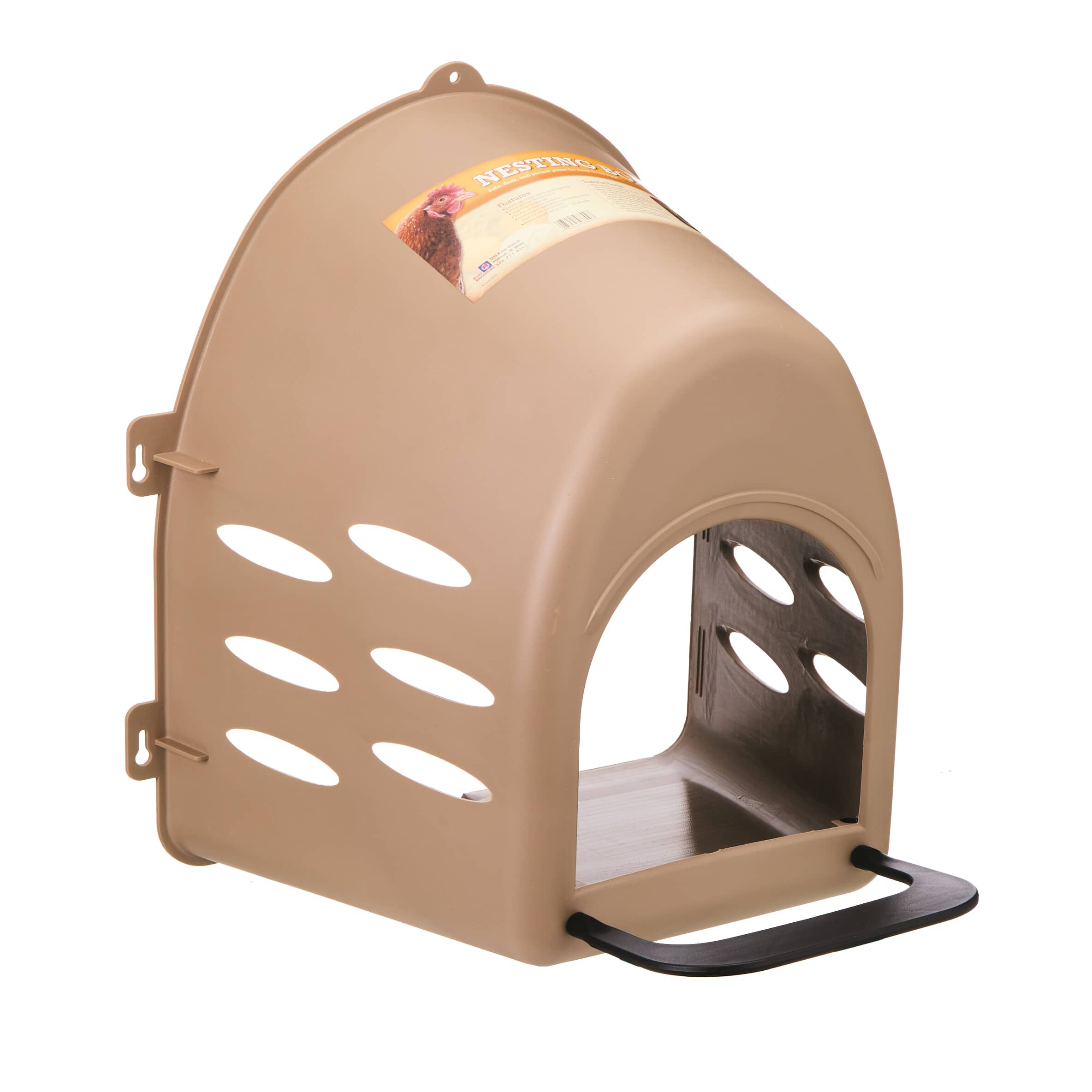 FARM INNOVATORS Plastic Chicken Nesting Box with Perch | Home Hardware