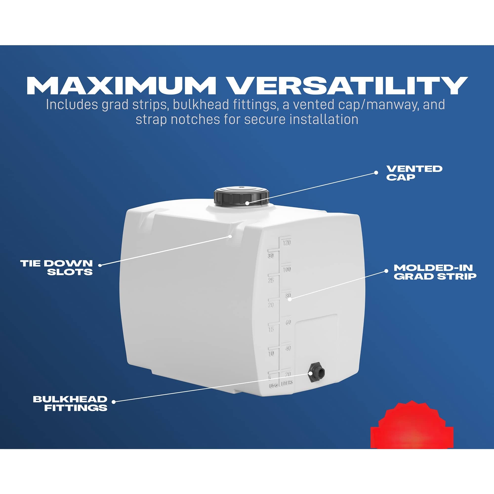 Operator Storage Tank RTS PLASTICS Pest Control Operator Tank | Home Hardware