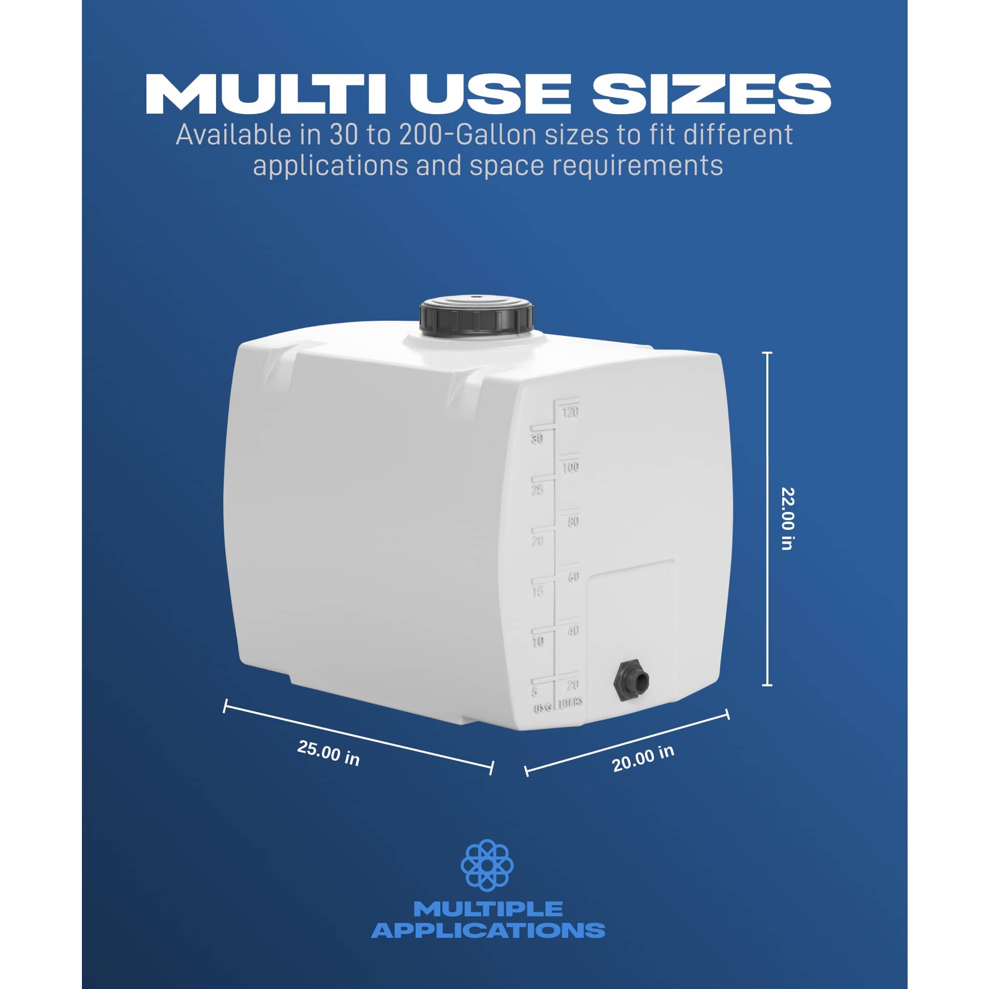 Operator Storage Tank RTS PLASTICS Pest Control Operator Tank | Home Hardware