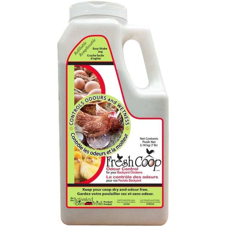 Odour Control - for Backyard Chickens, 3.18 kg