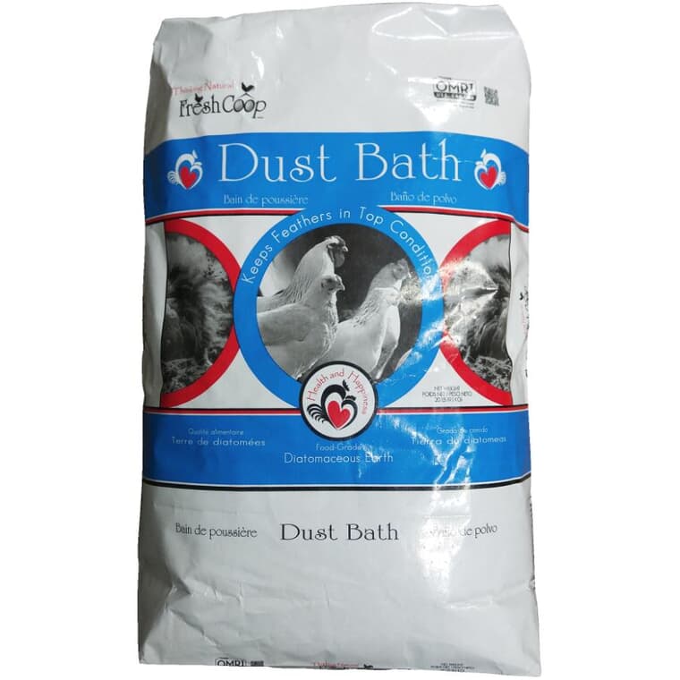Dust Bath - for Backyard Flock, 9.1 kg