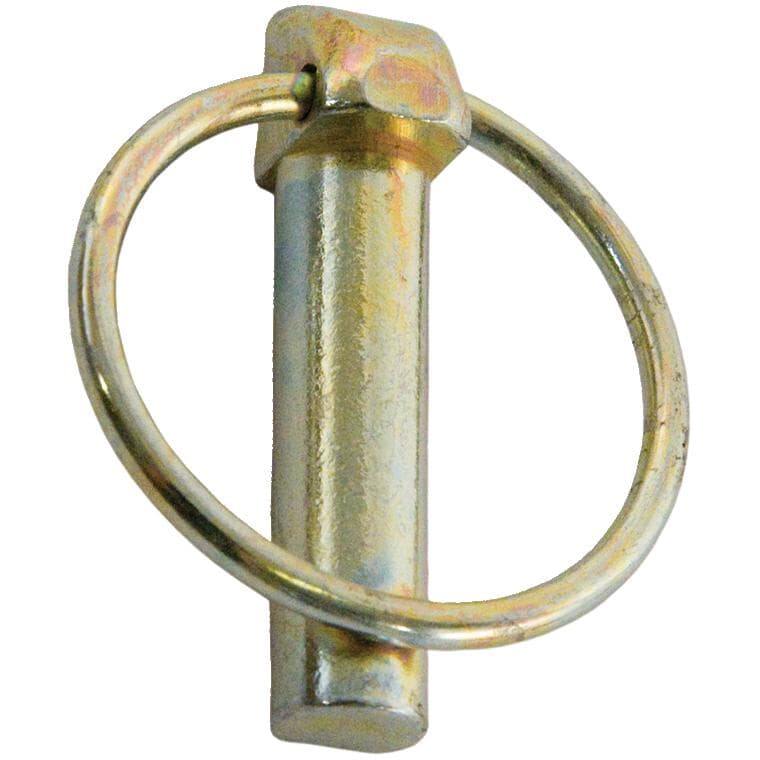 Pack of 3 Linch Pin with Ring 3/8 x 1-3/4 inch 