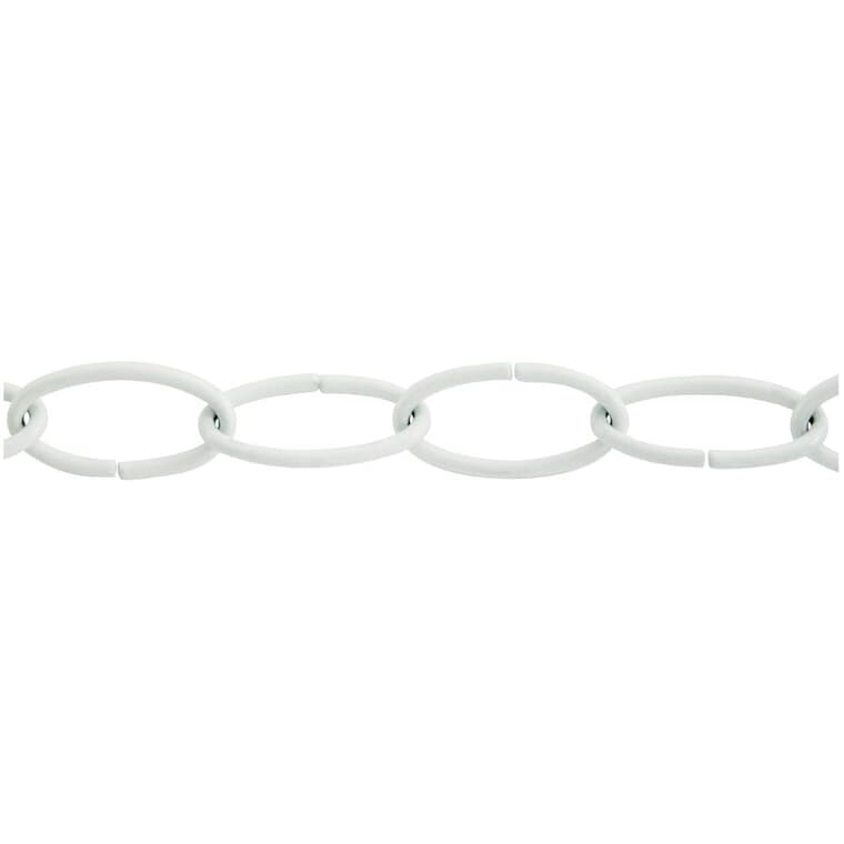 1' Chandelier Chain - White