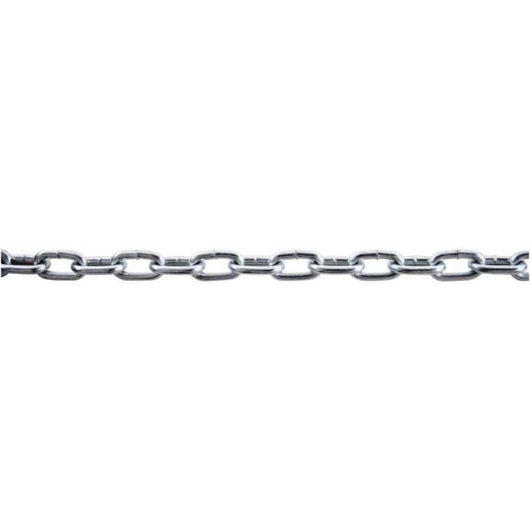 5/32" x 10' Straight Link Chain - Zinc Plated
