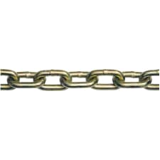 Perfection Chain #14 Single Jack Chain – Bright Galvanized Steel, 10-Foot Bag For Hanging Light Fixtures, Signs, Flower Pots & More