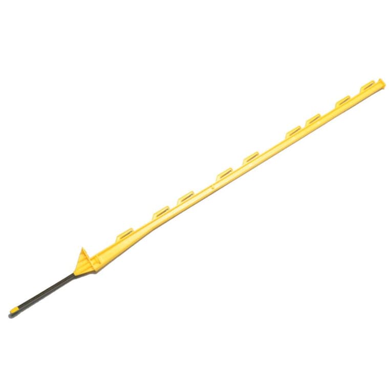 Bigfoot Poly Step-In Post - Yellow, 48"