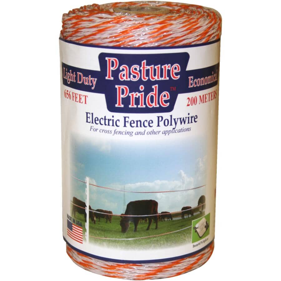 PASTURE PRIDE Electric Fence Polywire | Home Hardware