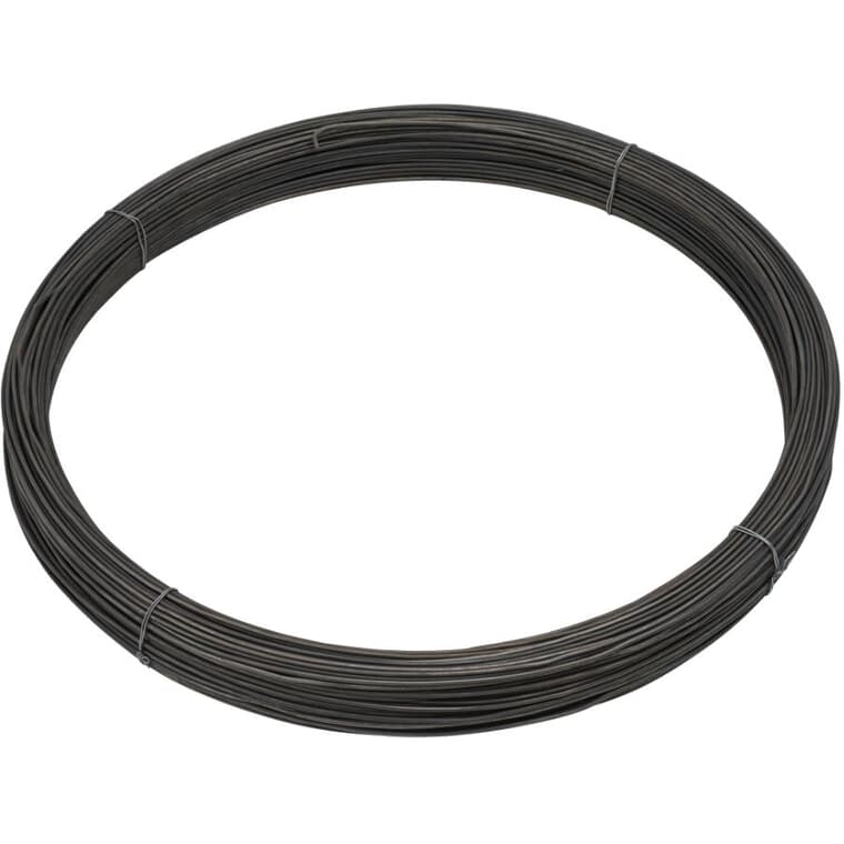 9-Gauge Annealed Merchant Wire - Black, 50 lb