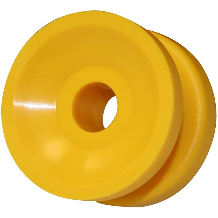 Corner Insulator - Yellow, 10 Pack