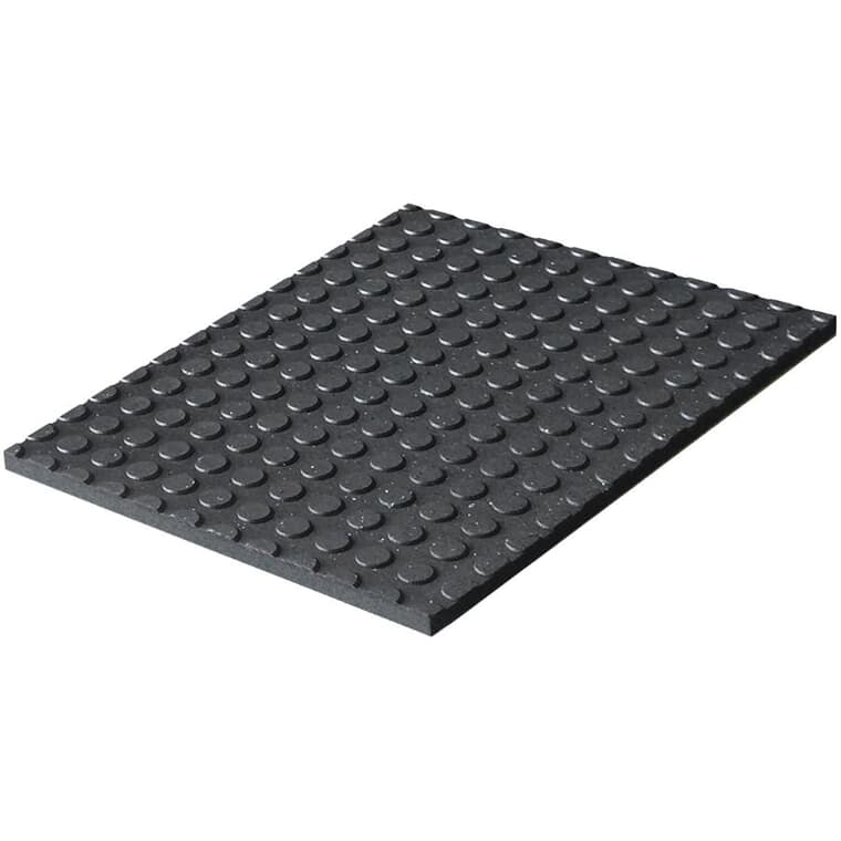 3' x 4' Button Surface Rubber Mat