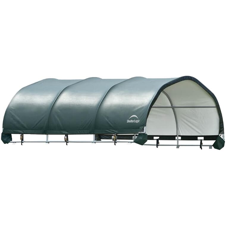 Corral Shelter - Green, 12' x 12' x 5.5'