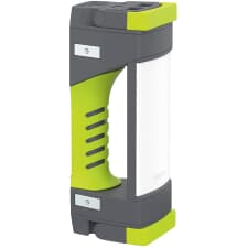 OMNIMAX Multi-Functional LED Aluminum Flashlight with 2 AA