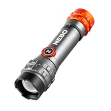 OMNIMAX Rechargeable Multi-Functional LED Aluminum Flashlight