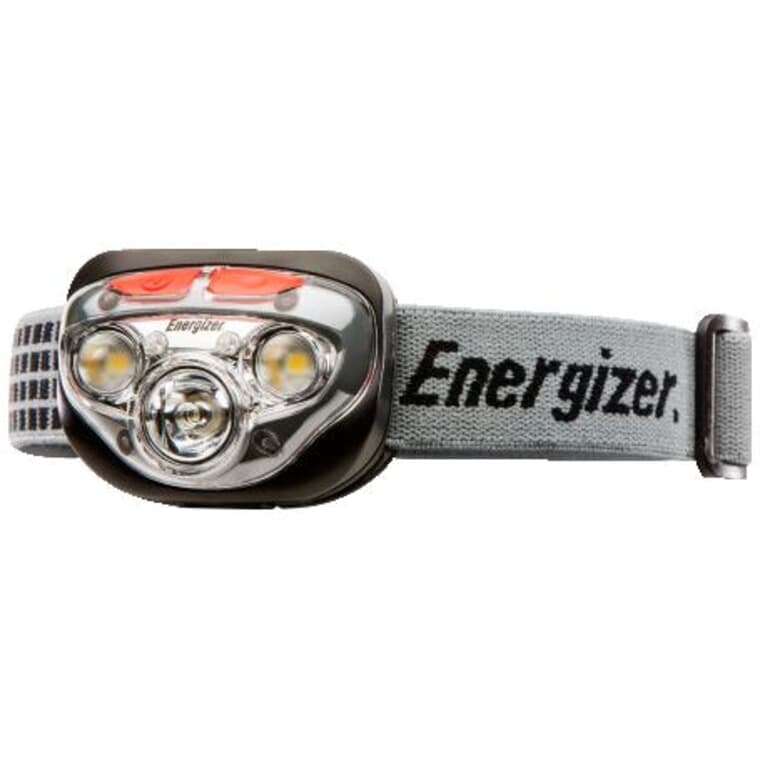 315 Lumen Vision Ultra + Focus LED Head Lamp, with 3 AAA Batteries