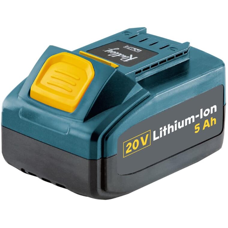 20V Max Lithium-Ion 5.0 Ah Battery