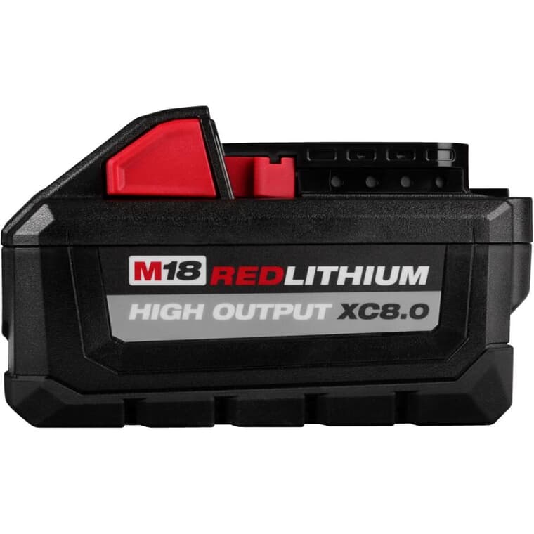 M18 18V Lithium-Ion High Output Extended Capacity 8.0 Ah Redlithium Battery