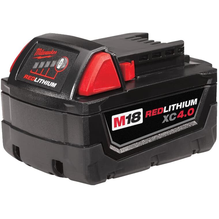 M18 18V Lithium-Ion Extended Capacity 4.0 Ah Redlithium Battery