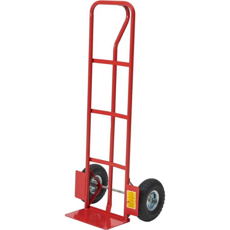 2 Wheel Industrial Hand Truck, with 10" Pneumatic Wheels