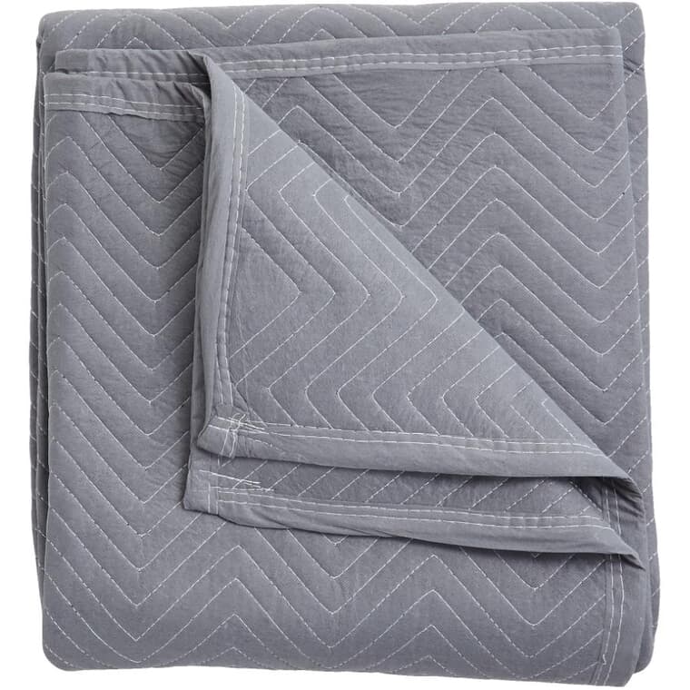 80" x 72" Grey Movers Blanket