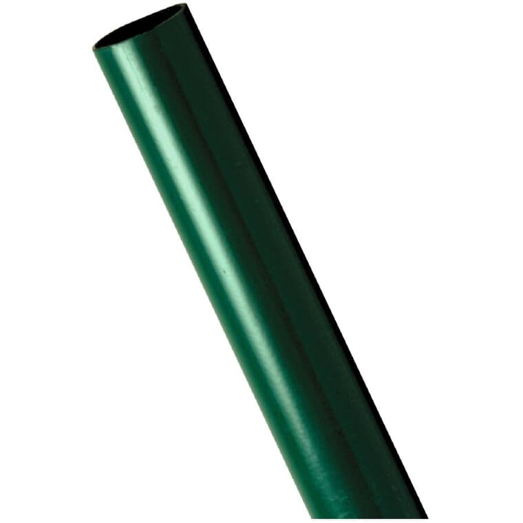 Poteau principal de 1-7/8 po x 6 pi 6 po pour clôture, vert