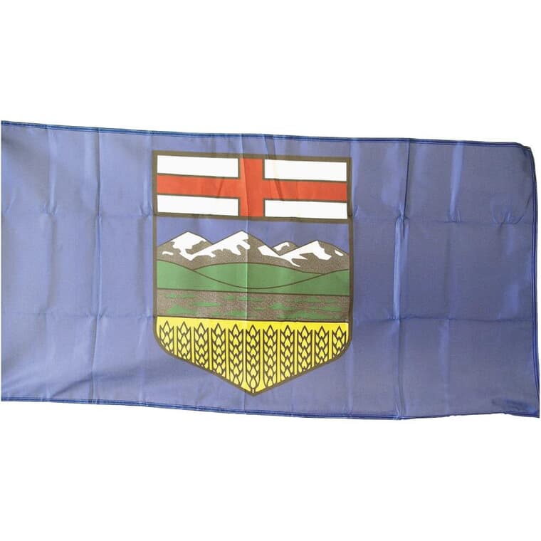 27" x 54" Duraknit Alberta Provincial Flag