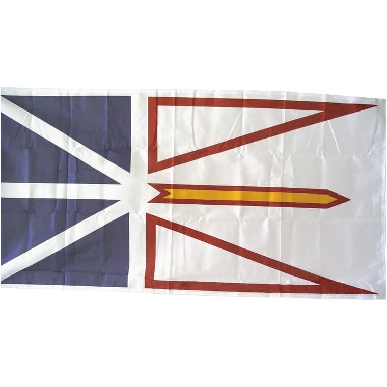 27" x 54" Duraknit Newfoundland Provincial Flag
