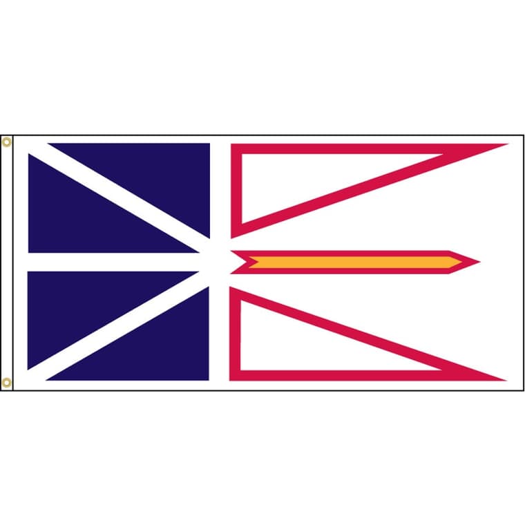 36" x 72" Duraknit Newfoundland Provincial Flag
