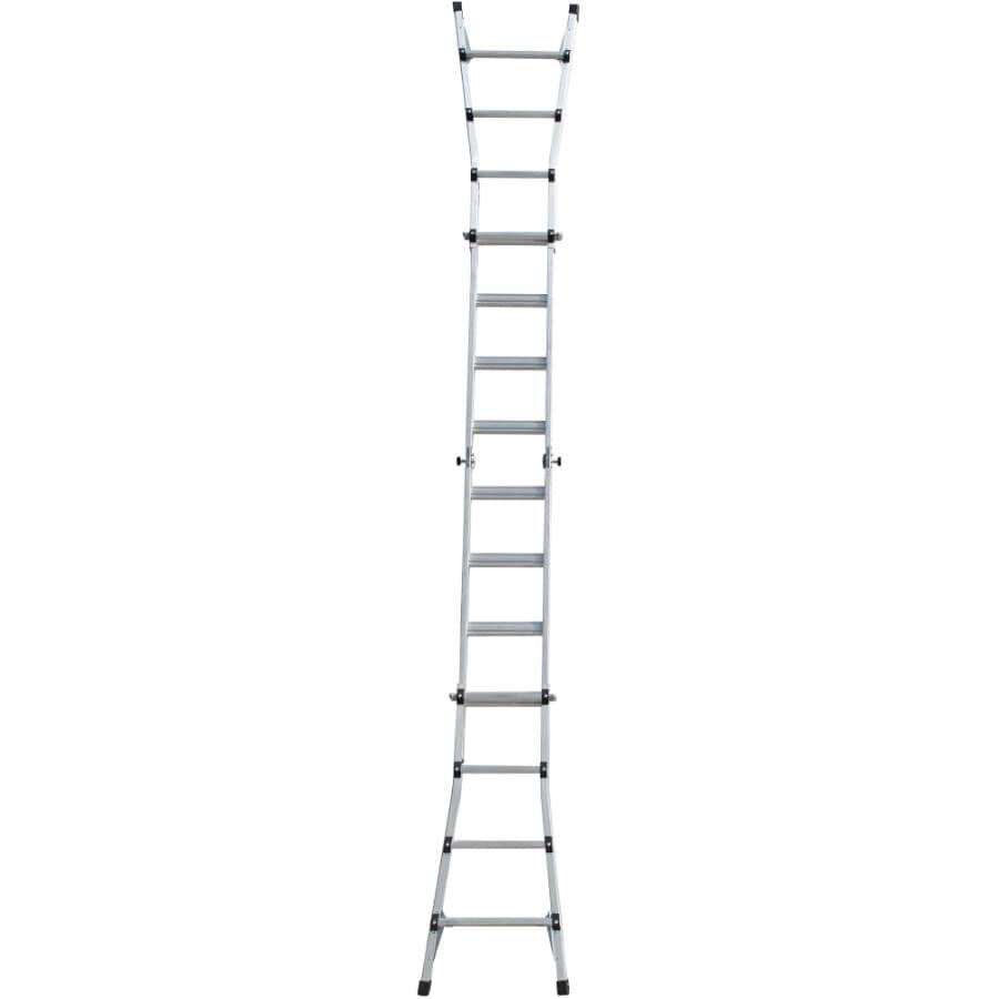 Metech Ladder METALTECH 17' 5-in-1 Aluminum Multi-Position Ladder | Home Hardware
