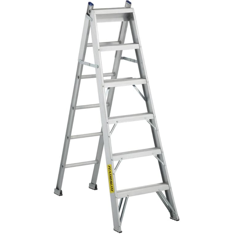 6' #1 Aluminum 3-Way Ladder