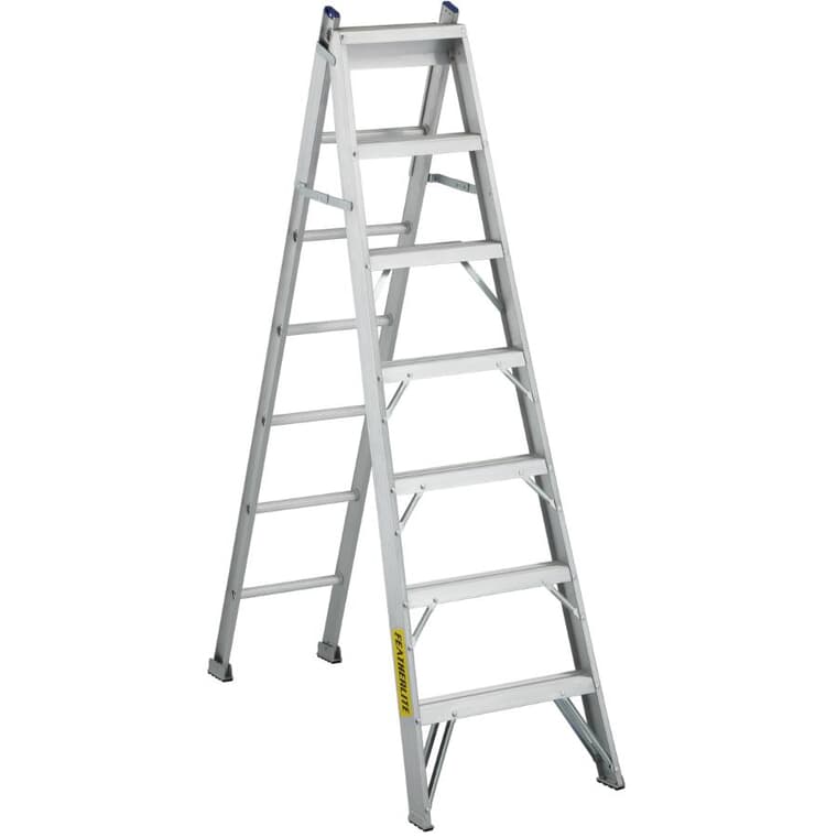 7' #1 Aluminum 3-Way Ladder