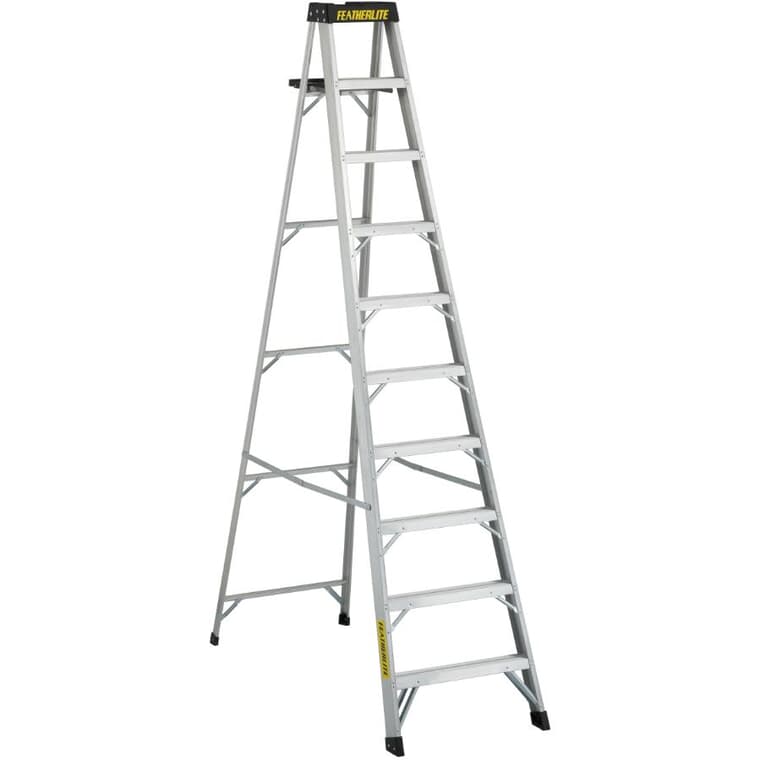 10' #1A Aluminum Step Ladder