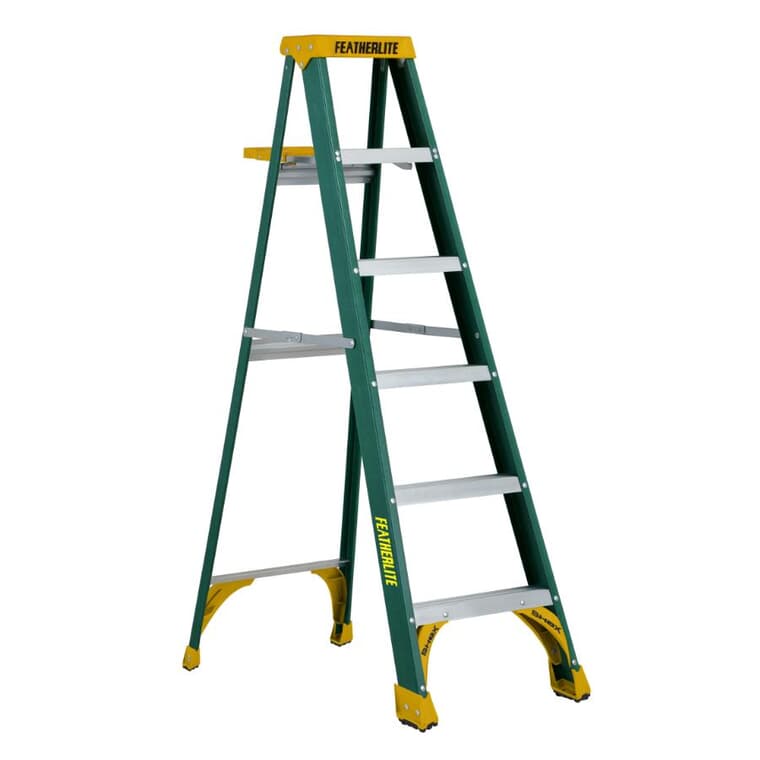 6' #2 Fibreglass Step Ladder, with Tray