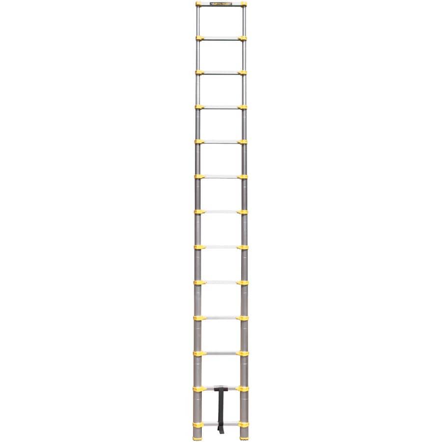 Metech Ladder METALTECH 12-1/2' Aluminum Telescopic Ladder | Home Hardware