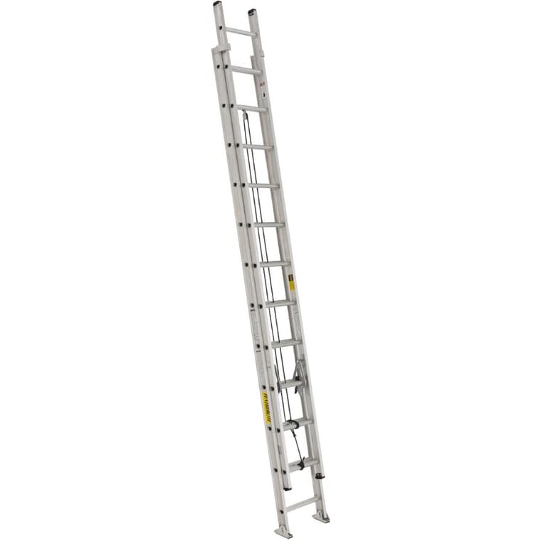 24' #1A Aluminum Extension Ladder