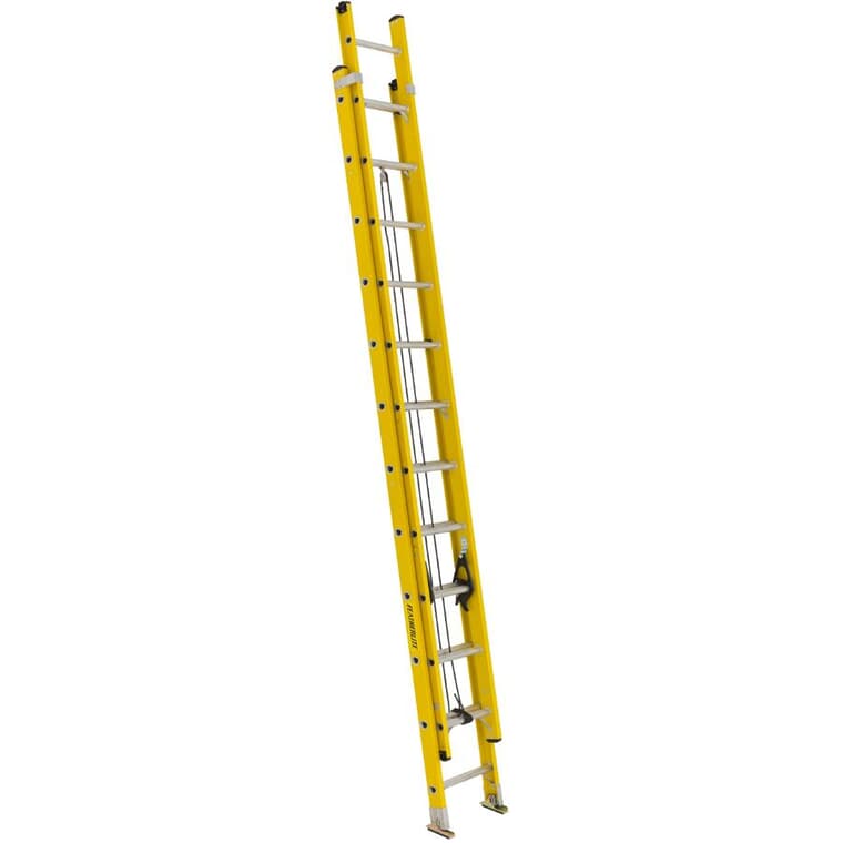 24' #1A Fibreglass Extension Ladder