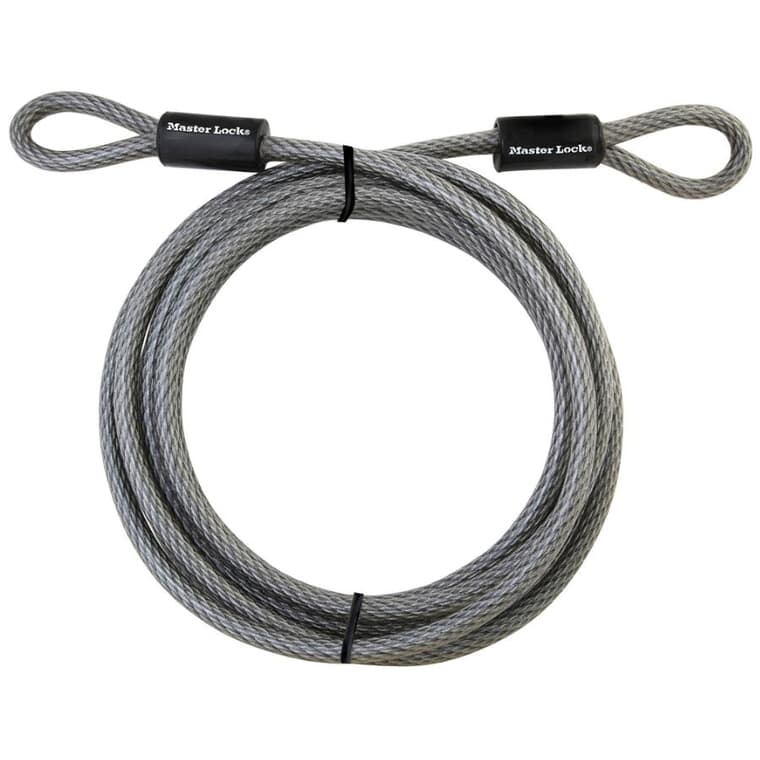 Câble tressé de 10 mm x 15 pi avec boucles
