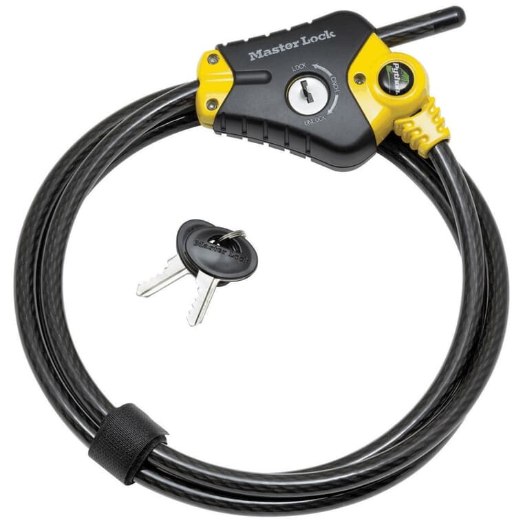 3/8" x 6' Adjustable Python Cable Lock