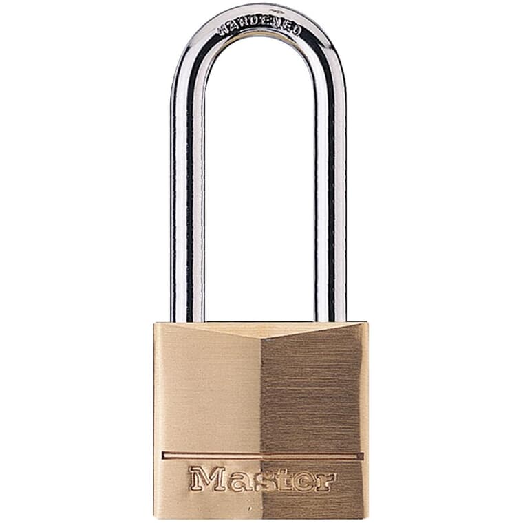 1-9/16" Brass Padlock, with 2" Shackle