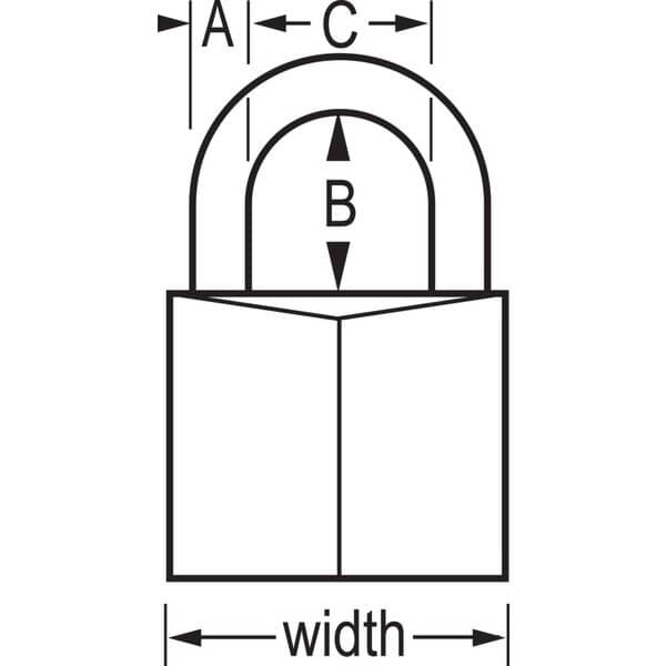 MASTER LOCK 4 Pack 1-9/16" Keyed Alike Brass Padlocks | Home Hardware