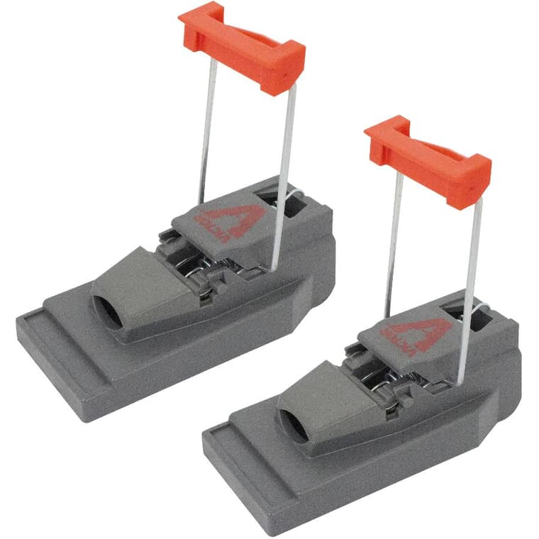 Quick-Kill Mouse Traps - 2 Pack
