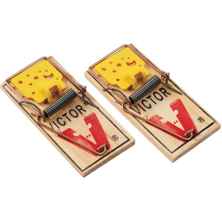Victor 2 Pack Easy Set Mouse Traps
