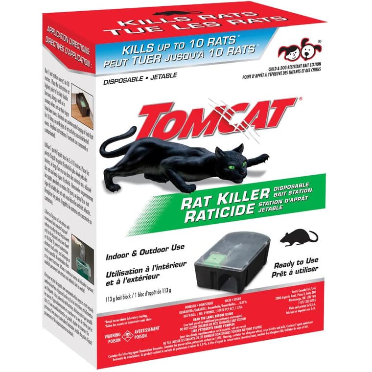 Rat Killer Bait Station - Disposable