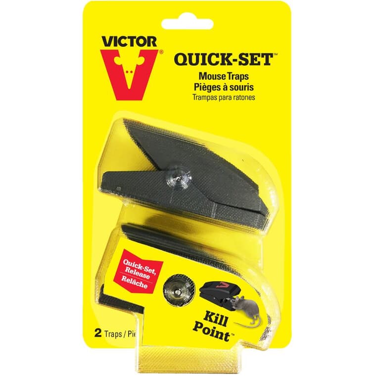 Quick-Set Mouse Trap - 2 Pack