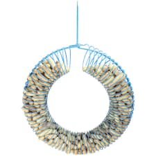 Latitude Run® Mangeoire Pour Oiseaux Sauvages En Métal Et En Verre Pour Lexterieur Capacite De Graines De 3 Lb Suspension Exterieure Pour Cour De Jardin C113943702